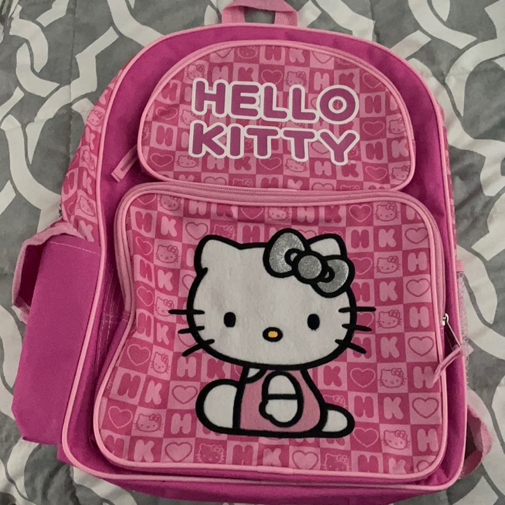 NWT PINK hello kitty backpack